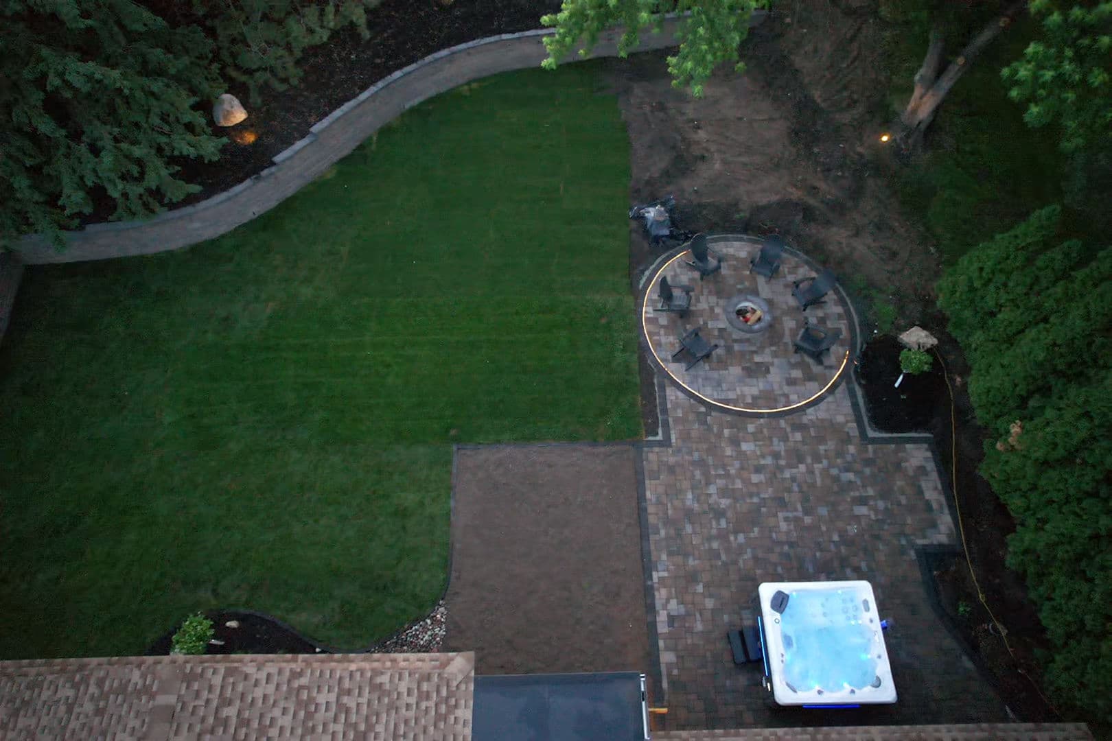 Gallery photos for From Muddy Backyard to Full Outdoor Living Space: Image #2