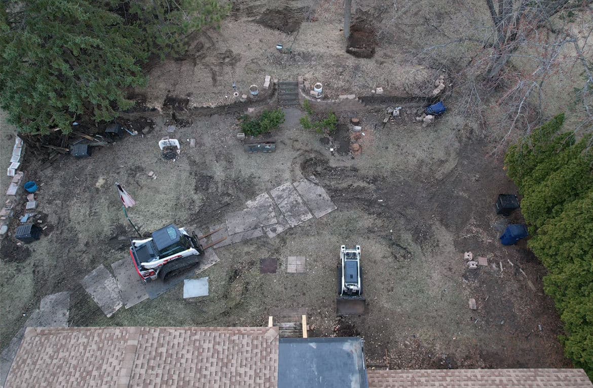 Gallery photos for From Muddy Backyard to Full Outdoor Living Space: Image #1